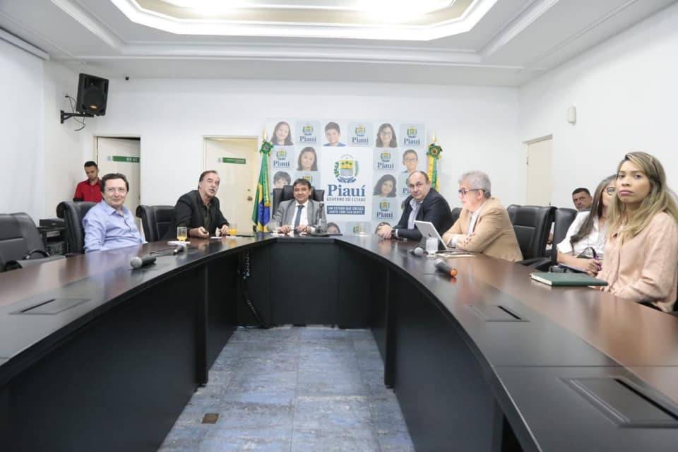Governador reunido com representantes e investidores da Quadran Brasil